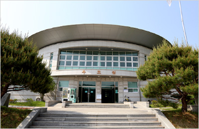 추모공원(납골당) 전경