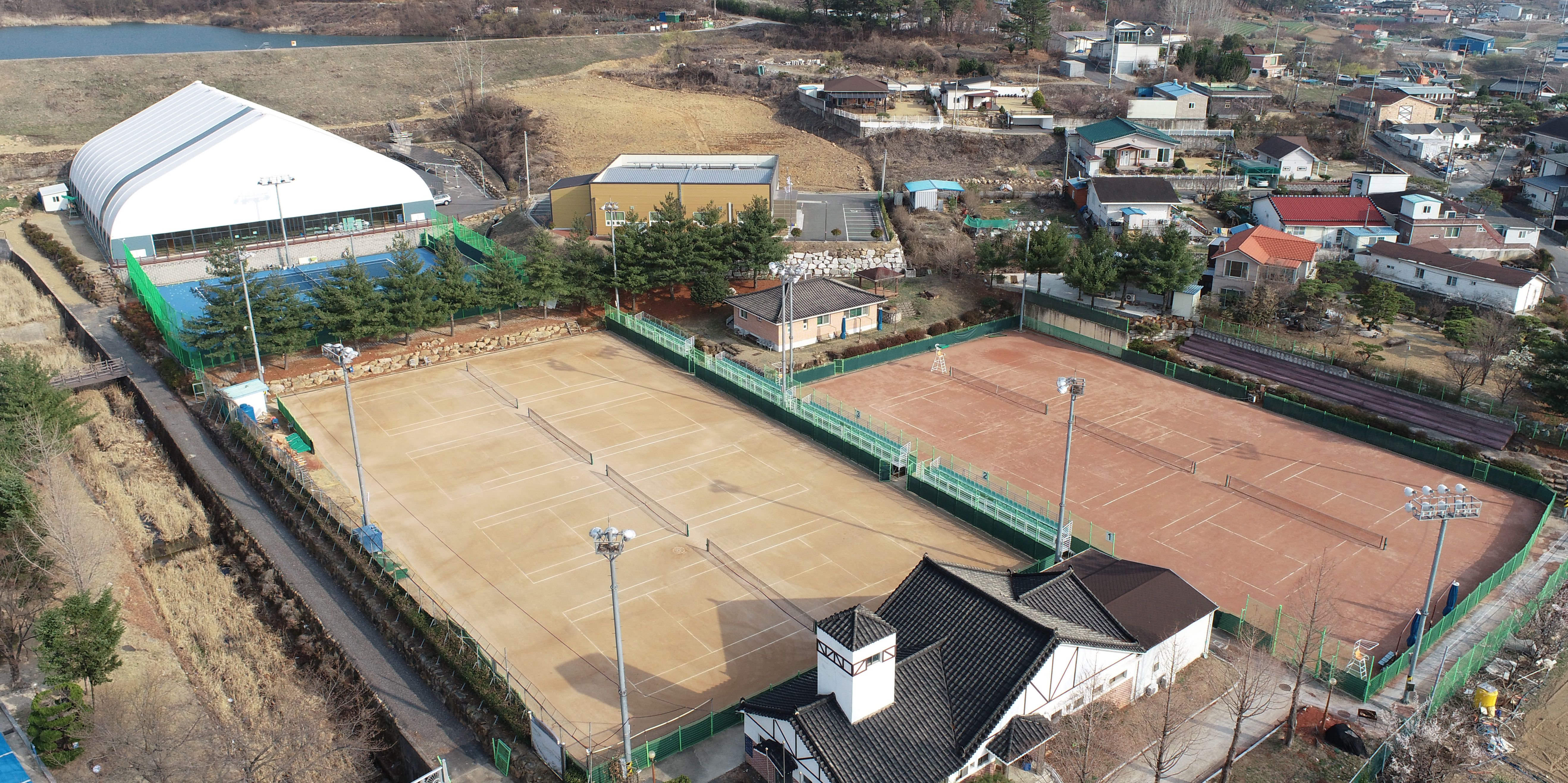 창녕공설테니스장 전경