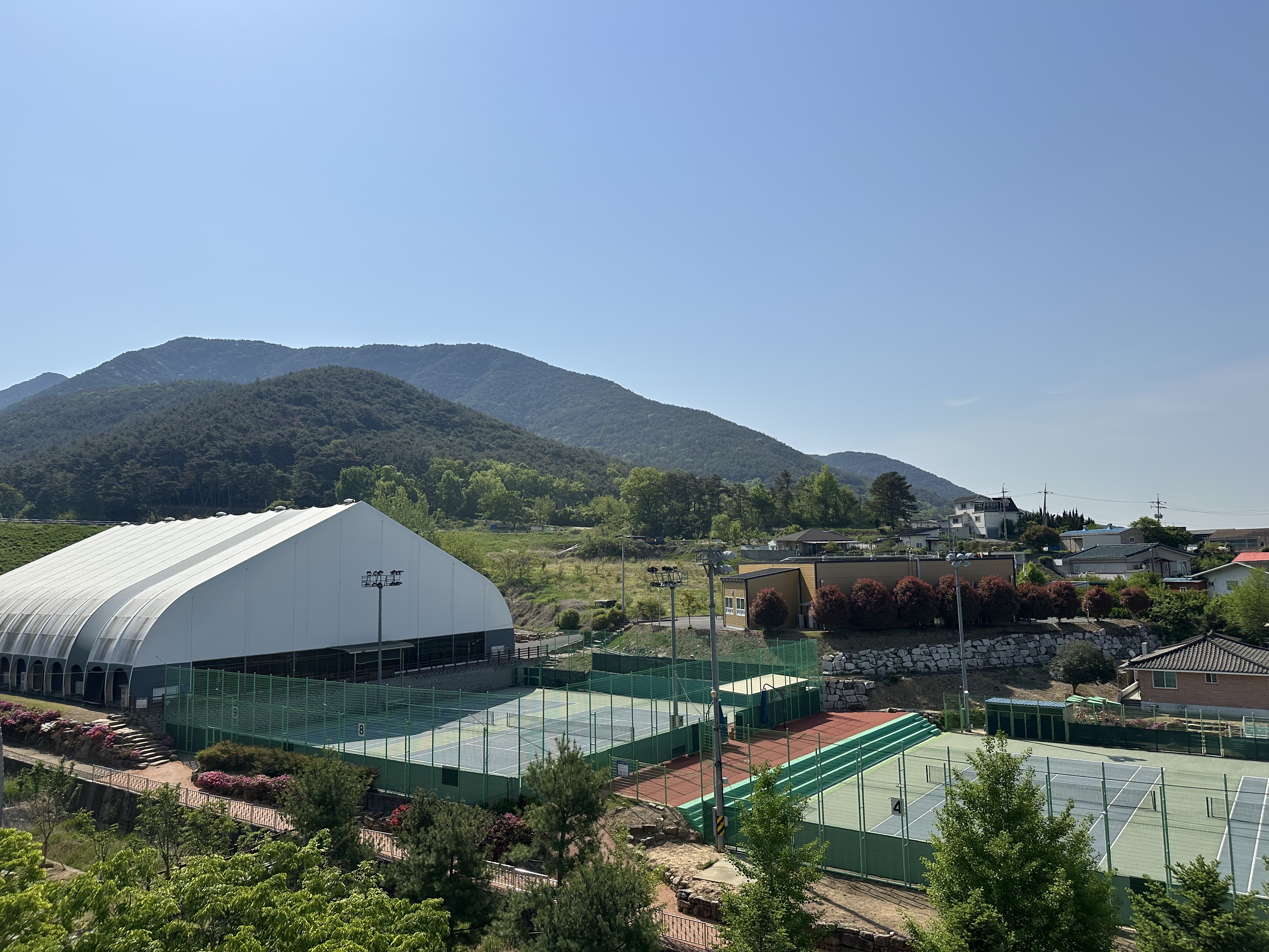 창녕공설테니스장 전경